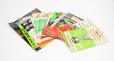 Lot 629 - 1960's Wembley Football programmes