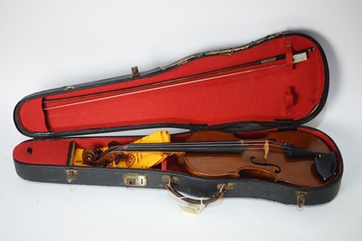 Lot 719 - Violin cased