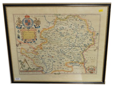 Lot 1639 - After Christopher Saxton - print