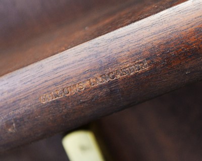 Lot 839 - A  Victorian breakfast table stamped Gillows