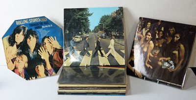 Lot 1024 - Mixed rock LPs