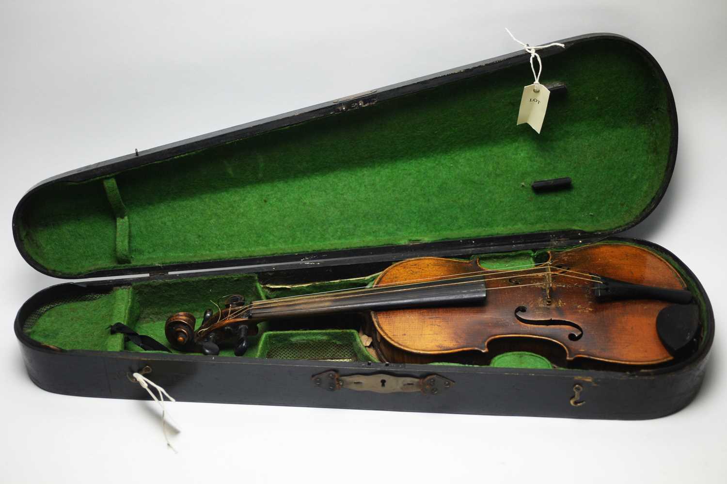 Lot 708 - Violin and Maidstone case.