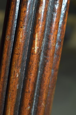 Lot 714 - An early Victorian rosewood duet stand