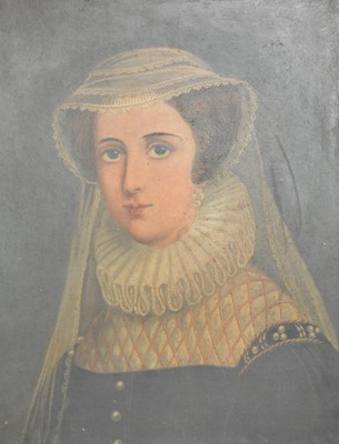 Lot 1654 - After Juan Buckingham Wandesford - oil on board