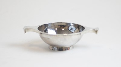 Lot 135 - Albert Edward Jones silver quaich