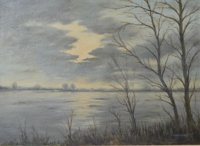 Lot 1711 - J Simms-Roos - oil on board