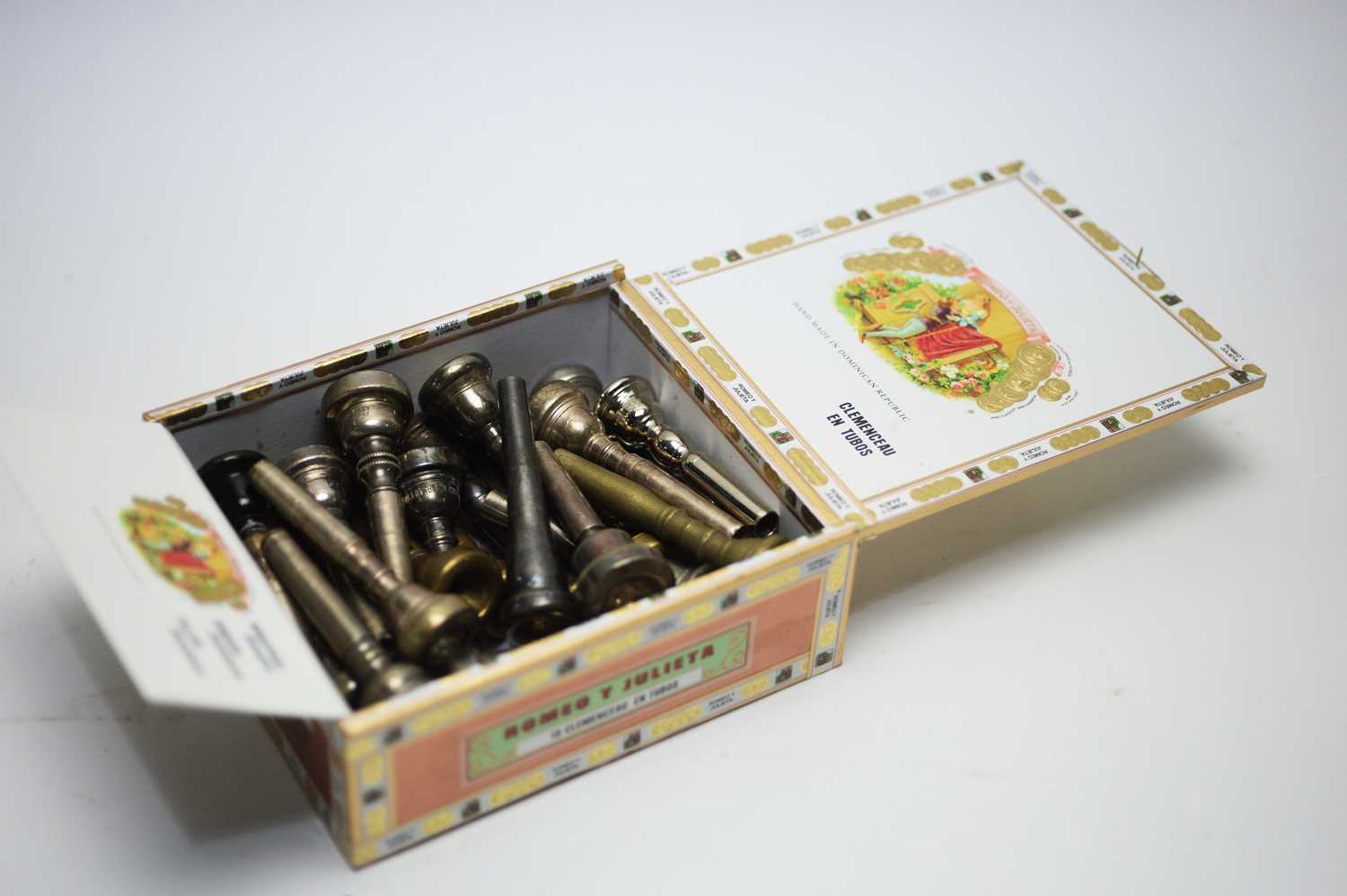 Lot 666 - 30 trumpet mouthpieces