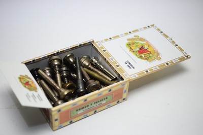 Lot 666 - 30 trumpet mouthpieces