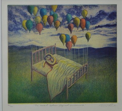 Lot 1783 - Trevor Price - etchings