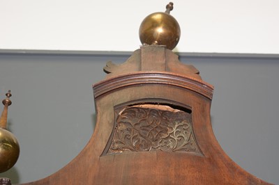 Lot 475 - James Allen, London - eight day musical mahogany longcase clock