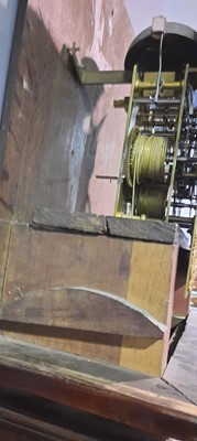 Lot 475 - James Allen, London - eight day musical mahogany longcase clock