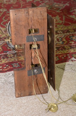 Lot 475 - James Allen, London - eight day musical mahogany longcase clock