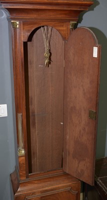 Lot 475 - James Allen, London - eight day musical mahogany longcase clock