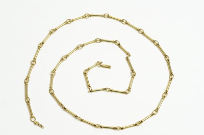 Lot 53 - 9ct gold chain necklace