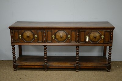 Lot 38 - Oak dressing in the late 17th C taste.