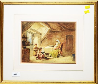 Lot 828 - 19th Century British School - watercolour.
