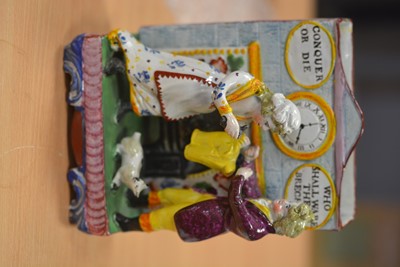Lot 618 - Staffordshire battle of the breeches group
