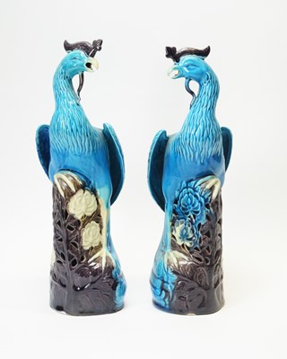 Lot 565 - Pair Chinese phoenix