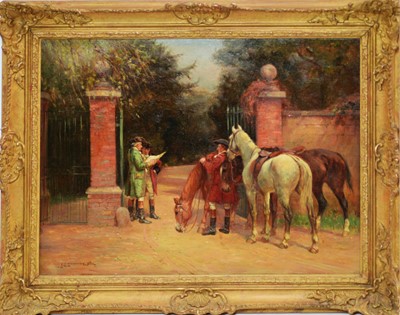 Lot 552 - John Sanderson Wells - oil.