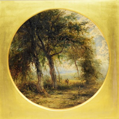 Lot 889 - Follower of Thomas Creswick - oil.