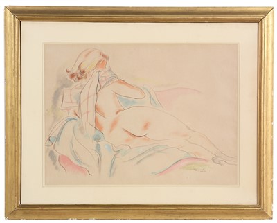 Lot 307 - André Dignimont - watercolour.