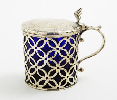 Lot 139 - George III silver mustard, by John Langford II & John Sebille