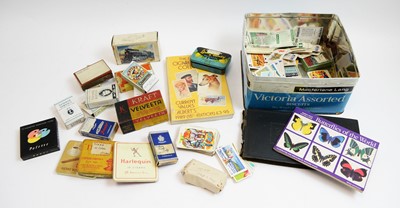 Lot 917 - Cigarette cards; tea cards; and a Guide To Cigarette Card Collecting 1989.