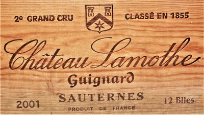 Lot 296 - Chateau Lamothe Guignard 2001