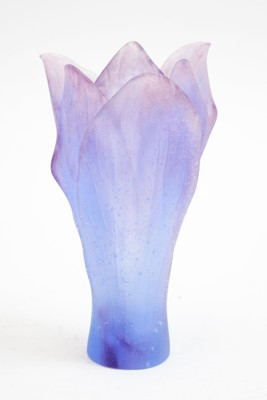 Lot 15 - Daum Pate De Verre vase