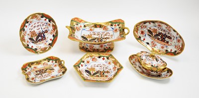 Lot 615 - Spode Imari dessert service