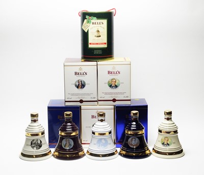 Lot 416 - Six Bells Christmas decanters