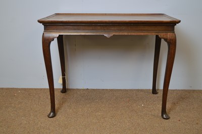 Lot 426 - Mahogany side table 18th C.