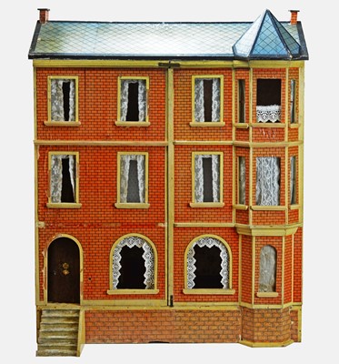 Lot 900 - Christian Hacker, Germany: a doll's townhouse of three stories.