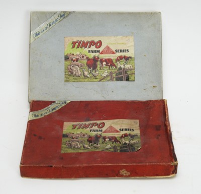 Lot 1125 - Two Timpo Toys Farm Series lead sets