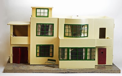 Lot 931 - Tri-ang, England: a Model No. 53 modern doll's house