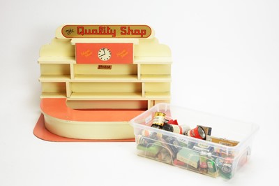 Lot 937 - Binbak Models, England: a doll's store "The Quality Shop", and accessories.