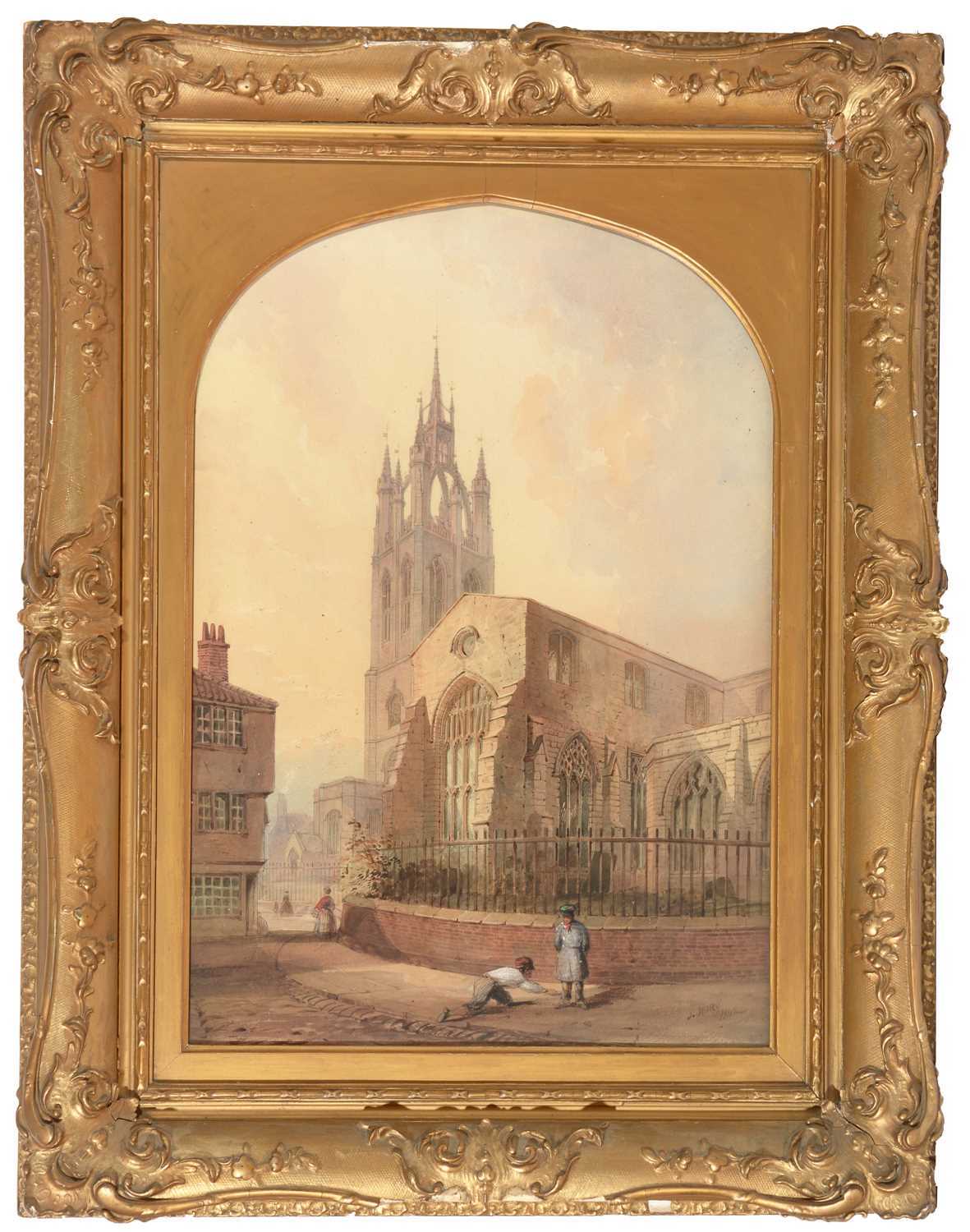 Lot 225 - John Storey - watercolour.
