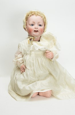 Lot 1030 - Kestner, Germany: a bisque head doll.