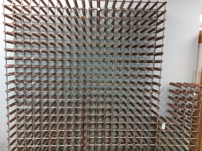 Lot 229 - Five wine racks