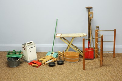 Lot 1153 - Toy kitchen and household furnishings.