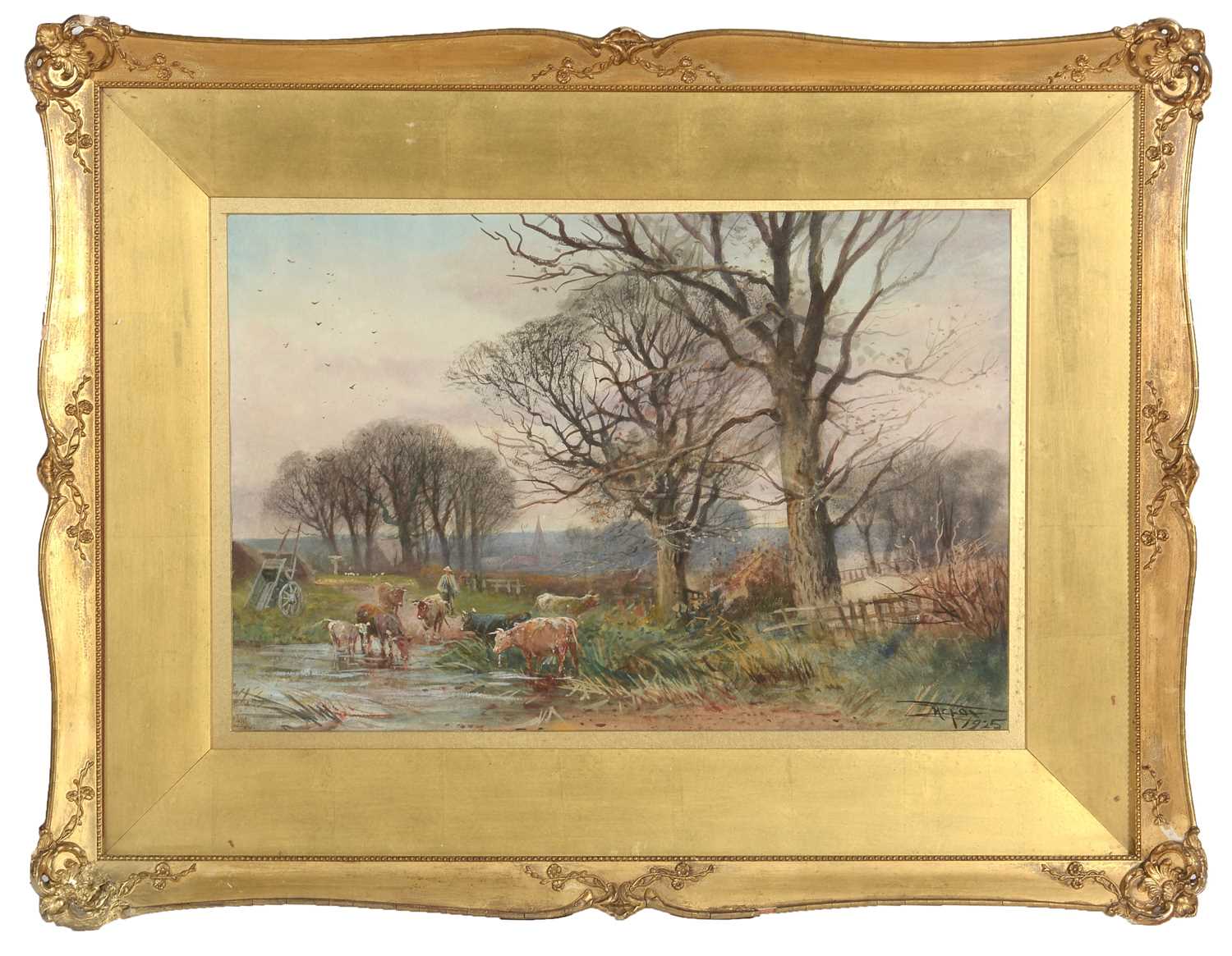 Lot 320 - Henry Charles Fox - watercolour.