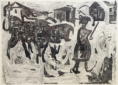 Lot 161 - Anthony Gross- etching