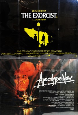 Lot 993 - Original movie posters"Apocalypse Now" and "The Exorcist".