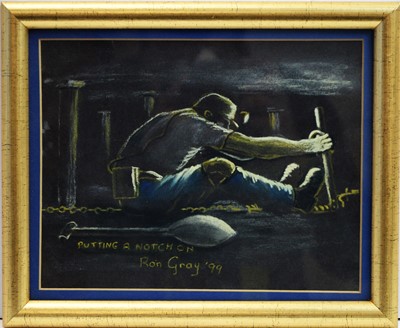 Lot 240 - Ron Gray - watercolour.