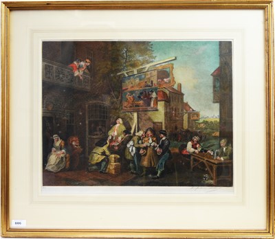 Lot 886 - After William Hogarth - stipple engraving