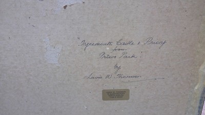 Lot 810 - Lewis W* Thomson - watercolours.