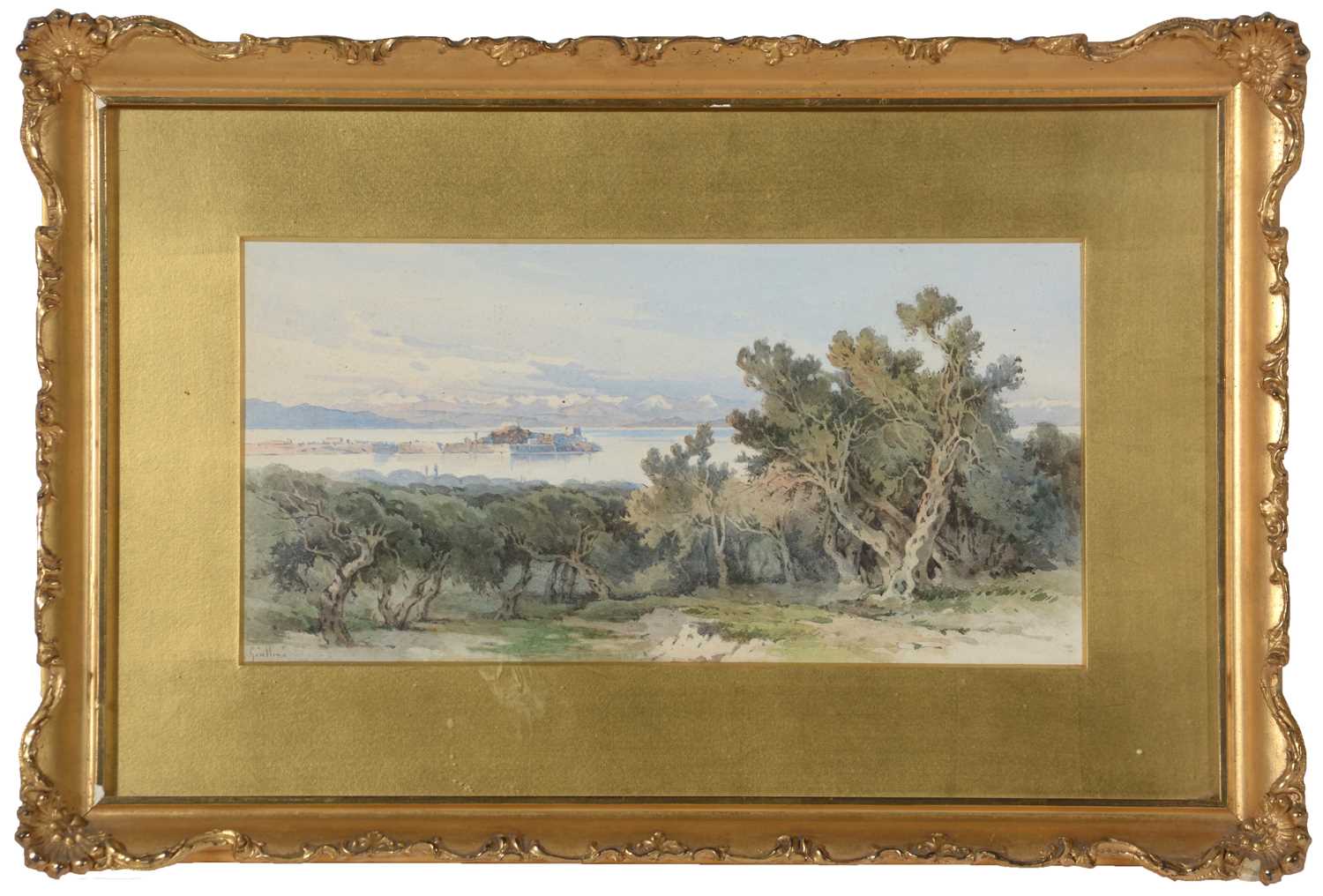 Lot 314 - Giolamo Giallina - watercolour