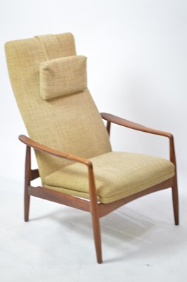 Lot 104 - Danish teak armchair attributed to Soren Ladefoged for SL Mobler.