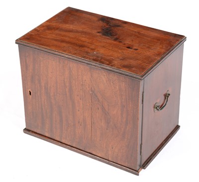 Lot 786 - Victorian mahogany cabinet