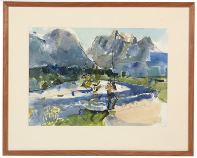 Lot 313 - The Earl Haig - watercolour.